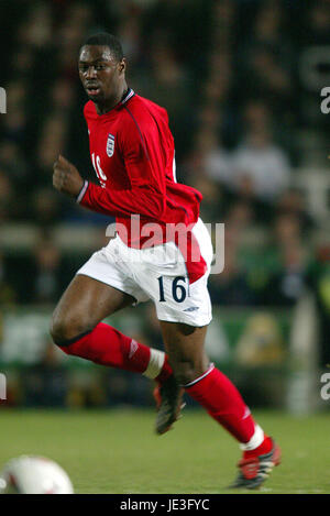 LEDLEY KING INGHILTERRA & Tottenham Hotspur FC UPTON PARK London Inghilterra 12 Febbraio 2003 Foto Stock