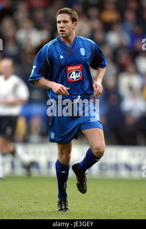 MATTHEW UPSON BIRMINGHAM CITY Reebok Stadium BOLTON 01 Febbraio 2003 Foto Stock