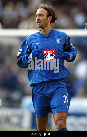 CHRISTOPE DUGARRY Birmingham City FC Reebok Stadium BOLTON 01 Febbraio 2003 Foto Stock