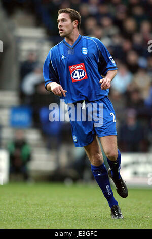 MATTHEW UPSON BIRMINGHAM CITY Reebok Stadium BOLTON 01 Febbraio 2003 Foto Stock