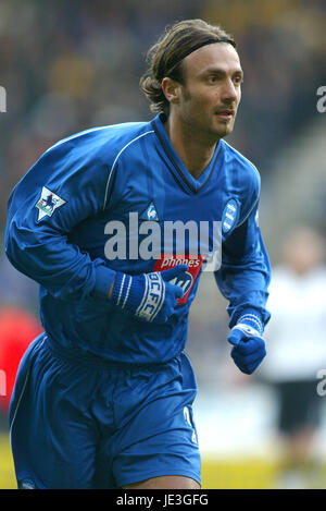 CHRISTOPE DUGARRY Birmingham City FC Reebok Stadium BOLTON 02 Febbraio 2003 Foto Stock