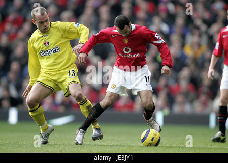 RYAN vedi figg. *** & DANNY MURPHY MANCHESTER UTD V CHARLTON OLD TRAFFORD Manchester Inghilterra 20 Novembre 2004 Foto Stock