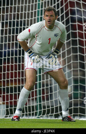 BORUT MAVRIC SLOVENIA HAMPDEN PARK GLASGOW Scozia 08 Settembre 2004 Foto Stock