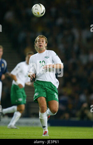 NASTJA CEH SLOVENIA HAMPDEN PARK GLASGOW Scozia 08 Settembre 2004 Foto Stock