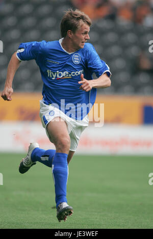 JESPER GRONKJAER Birmingham City FC KC Stadium Hull Inghilterra 31 Luglio 2004 Foto Stock