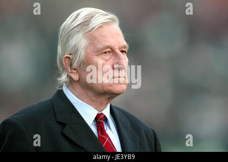 KAREL BRUCKNER REPUBBLICA CECA COACH LANSDOWNE ROAD Dublino Irlanda 31 Marzo 2004 Foto Stock