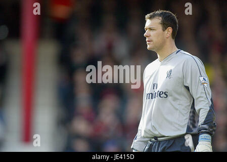 NEIL SULLIVAN Chelsea FC HIGHBURY Londra Inghilterra 15 Febbraio 2004 Foto Stock