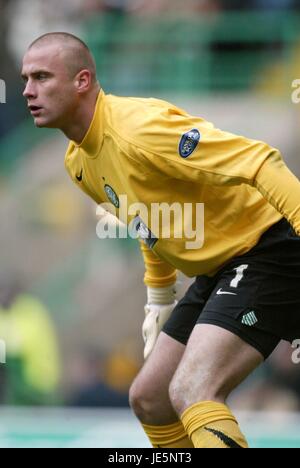 ARTUR BORUC Glasgow Celtic FC CELTIC PARK GLASGOW Scozia 19 Novembre 2005 Foto Stock