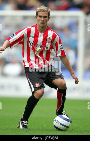 MARTIN BOSCHI SUNDERLAND FC JJB Stadium WIGAN 27 Agosto 2005 Foto Stock