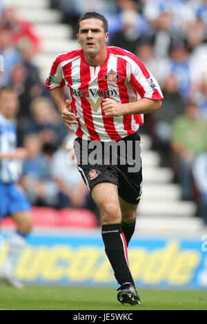 TOMMY MILLER SUNDERLAND FC JJB Stadium WIGAN 27 Agosto 2005 Foto Stock