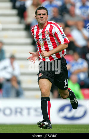 TOMMY MILLER SUNDERLAND FC JJB Stadium WIGAN 27 Agosto 2005 Foto Stock