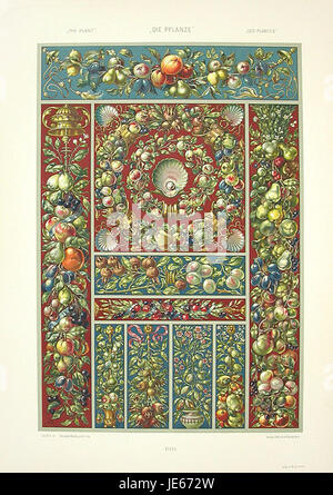 La "Perla Oyster Fruits" di Anton Seder è una rappresentazione artistica che mostra la bellezza e la complessità degli elementi naturali, con il delicato design di ostriche e frutta in opere d'arte dettagliate. Foto Stock