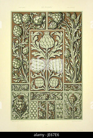 "Anton Seder Thistles" è un'illustrazione botanica dettagliata di Anton Seder, che presenta cardo. L'opera d'arte mette in risalto la struttura della pianta, tra cui foglie spinose e vivaci fiori viola, comunemente presenti negli habitat selvatici di tutta Europa e Asia. Foto Stock