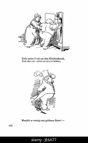 L'immagine di Busch Werke V3, pagina 108, raffigura illustrazioni dettagliate e diagrammi tecnici associati ai primi progetti ingegneristici e di produzione, offrendo una panoramica sui sistemi meccanici storici. Foto Stock