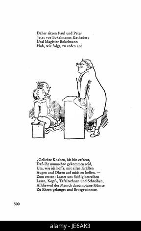 L'immagine raffigura una pagina di "Busch Werke v3", che mostra illustrazioni dettagliate relative ai macchinari industriali. L'attenzione è rivolta agli aspetti tecnologici della progettazione di macchinari del XIX secolo. Foto Stock