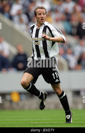 LEE BOWYER Newcastle United FC.ST JAMES PARK NEWCASTLE 23 Luglio 2005 Foto Stock