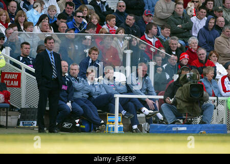 BRYAN ROBSON MIDDELSBROUGH V West Brom Riverside Stadium MIDDLESBROUGH Inghilterra 23 aprile 2005 Foto Stock