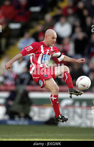 ALAN WRIGHT SHEFFIELD UNITED FC BRAMALL LANE SHEFFIELD 08 Gennaio 2005 Foto Stock