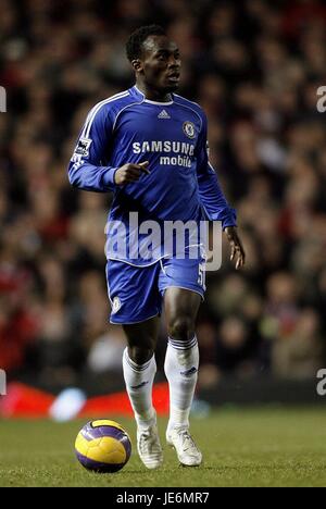 MICHAEL ESSIEN Chelsea FC OLD TRAFFORD Manchester Inghilterra 26 Novembre 2006 Foto Stock