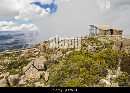 Australia e Tasmania, Hobart, Mt. Wellington, Foto Stock