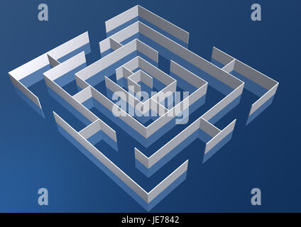 Labirinto, Foto Stock