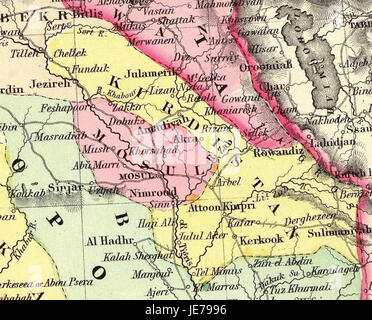 Colton, G.W. La Turchia In Asia e le Province caucasica della Russia. 1856 (GE) Foto Stock