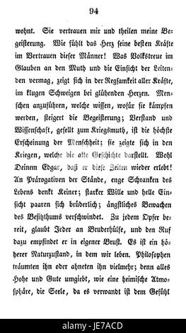De Cordelia di Wolzogen, versione 2, pagina 096, è una sezione di un'opera letteraria incentrata su temi d'amore e romanticismo, con particolare attenzione all'espressione poetica e alla profondità emotiva nel contesto della letteratura europea del XIX secolo. Foto Stock