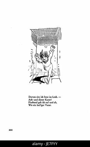 Un'immagine che mostra una pagina di "Busch Werke" volume 2, pagina 442, contenente i dettagli di una particolare opera, che riflette il contributo dell'artista a una serie. Foto Stock