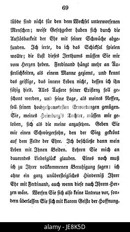 De Cordelia di Wolzogen è un'opera letteraria incentrata su temi complessi di identità e relazioni umane, esplorando le profondità del carattere e dell'emozione in un contesto storico. Foto Stock