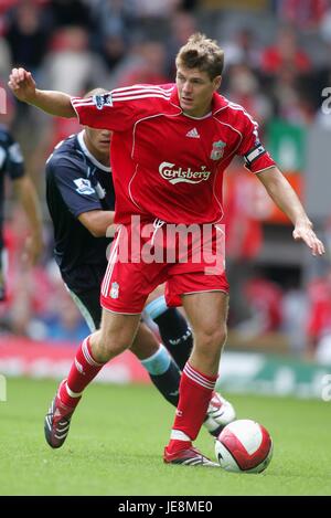 STEVEN GERRARD Liverpool FC ANFIELD LIVERPOOL ENGLAND 26 Agosto 2006 Foto Stock