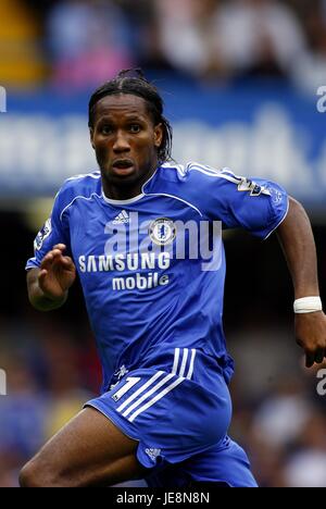 DIDIER DROGBA Chelsea FC STAMFORD BRIDGE CHELSEA Londra Inghilterra 20 Agosto 2006 Foto Stock