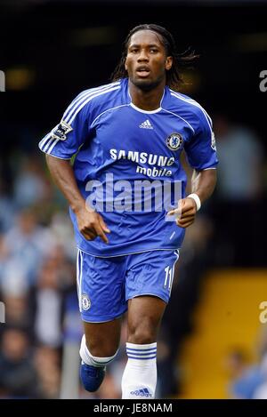 DIDIER DROGBA Chelsea FC STAMFORD BRIDGE CHELSEA Londra Inghilterra 20 Agosto 2006 Foto Stock