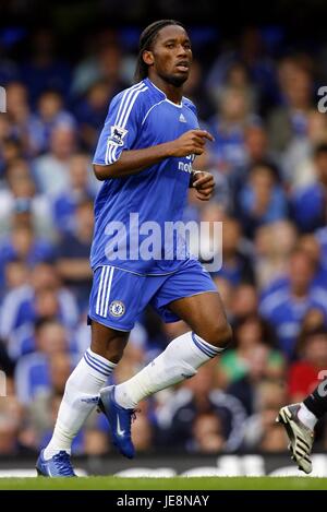 DIDIER DROGBA Chelsea FC STAMFORD BRIDGE CHELSEA Londra Inghilterra 20 Agosto 2006 Foto Stock