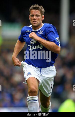 JAMES BEATTIE Everton FC GOODISON PARK LIVERPOOL ENGLAND 19 Agosto 2006 Foto Stock