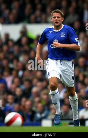 JAMES BEATTIE Everton FC GOODISON PARK LIVERPOOL ENGLAND 19 Agosto 2006 Foto Stock