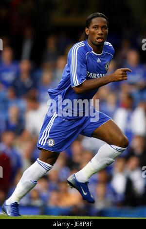 DIDIER DROGBA Chelsea FC STAMFORD BRIDGE CHELSEA INGHILTERRA 09 Agosto 2006 Foto Stock