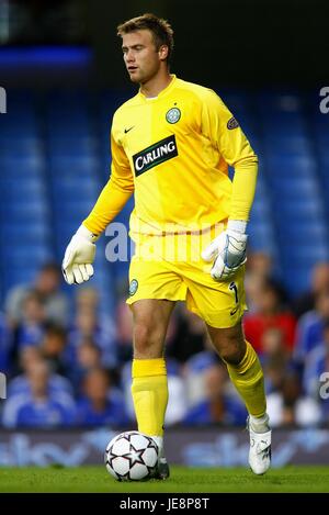 ARTUR BORUC CELTIC FC STAMFORD BRIDGE CHELSEA INGHILTERRA 09 Agosto 2006 Foto Stock