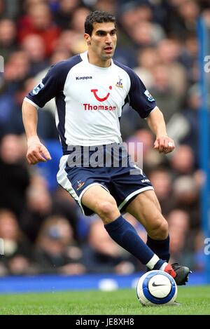 PAUL STALTERI Tottenham Hotspur FC STAMFORD BRIDGE CHELSEA Londra Inghilterra 11 Marzo 2006 Foto Stock