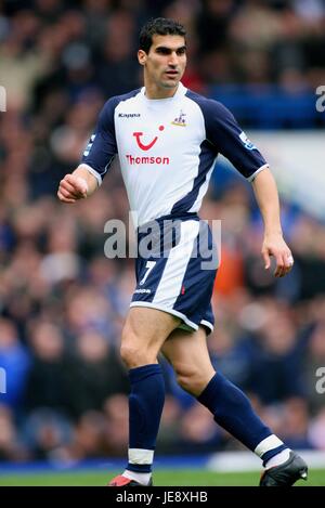 PAUL STALTERI Tottenham Hotspur FC STAMFORD BRIDGE CHELSEA Londra Inghilterra 11 Marzo 2006 Foto Stock