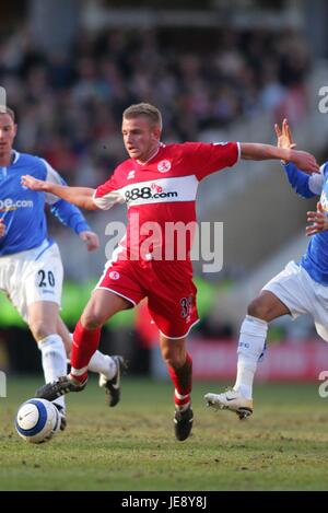 LEE CATTERMOLE MIDDLESBROUGH FC RIVERSIDE STADIUM MIDDLESBROUGH INGHILTERRA 04 Marzo 2006 Foto Stock