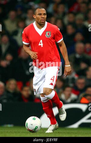 DANNY GABBIDON WALES & West Ham United Millennium Stadium Cardiff Galles 01 Marzo 2006 Foto Stock