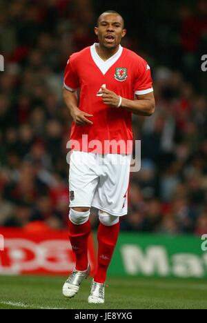 DANNY GABBIDON WALES & West Ham United Millennium Stadium Cardiff Galles 01 Marzo 2006 Foto Stock