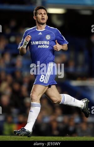 FRANK LAMPARD Chelsea FC STAMFORD BRIDGE CHELSEA LONDON 04 Aprile 2007 Foto Stock