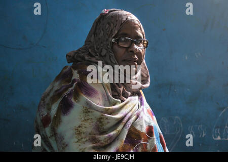 Questa immagine raffigura il Centro somalo per gli orfani e i bambini disabili, evidenziando il lavoro svolto per i bambini orfani e disabili in Somalia. Il centro fornisce cure, istruzione e supporto essenziali per migliorare la loro vita. Foto Stock