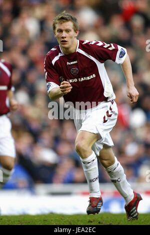 ANDREW CONDUCENTE CUORE DI MIDLOTHIAN FC IBROX GLASGOW Scozia 27 Gennaio 2007 Foto Stock