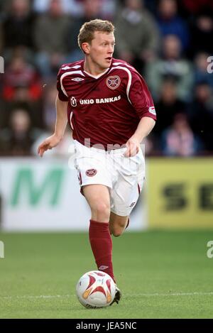 ANDREW CONDUCENTE CUORE DI MIDLOTHIAN FC TYNECASTLE STADIUM EDIMBURGO SCOZIA 01 Dicembre 2007 Foto Stock