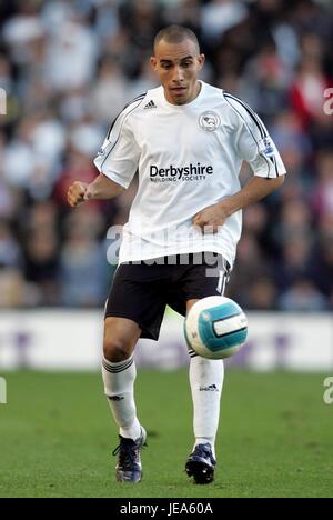 CRAIG FAGAN DERBY COUNTY FC PRIDE PARK DERBY GRAN BRETAGNA 28 Ottobre 2007 Foto Stock