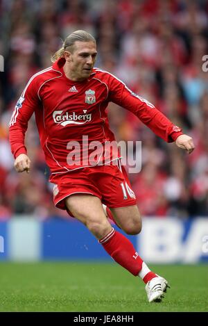 ANDRIY VORONIN Liverpool FC ANFIELD LIVERPOOL ENGLAND 07 Ottobre 2007 Foto Stock