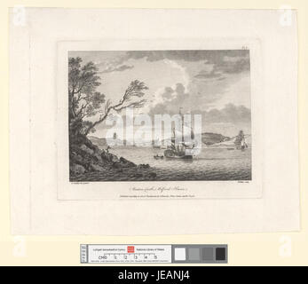 Benton Castello, Milford Haven 1 Aprile 1778 Foto Stock