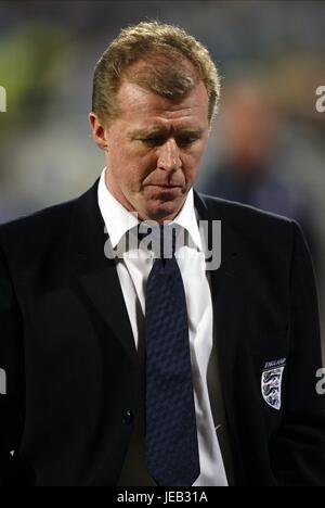 STEVE MCCLAREN dopo 0-0 ISRAELE V INGHILTERRA EURO QUALS Ramat Gan Stadium di TEL AVIV ISRAELE 24 Marzo 2007 Foto Stock